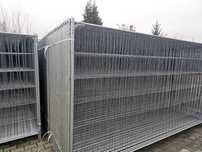 Tymczasowe Ogrodzenia Budowlane, NOWEJ GENERACJI, MOCNE - Producent