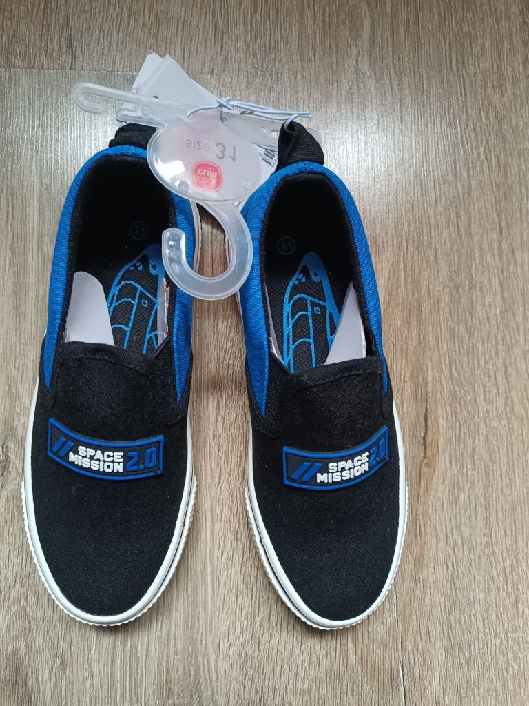 Trampki Slip on Cool club chłopięce r 31 Nasa
