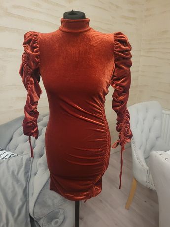 Nowa sukienka, świąteczna welurowa r. Uniwersalny