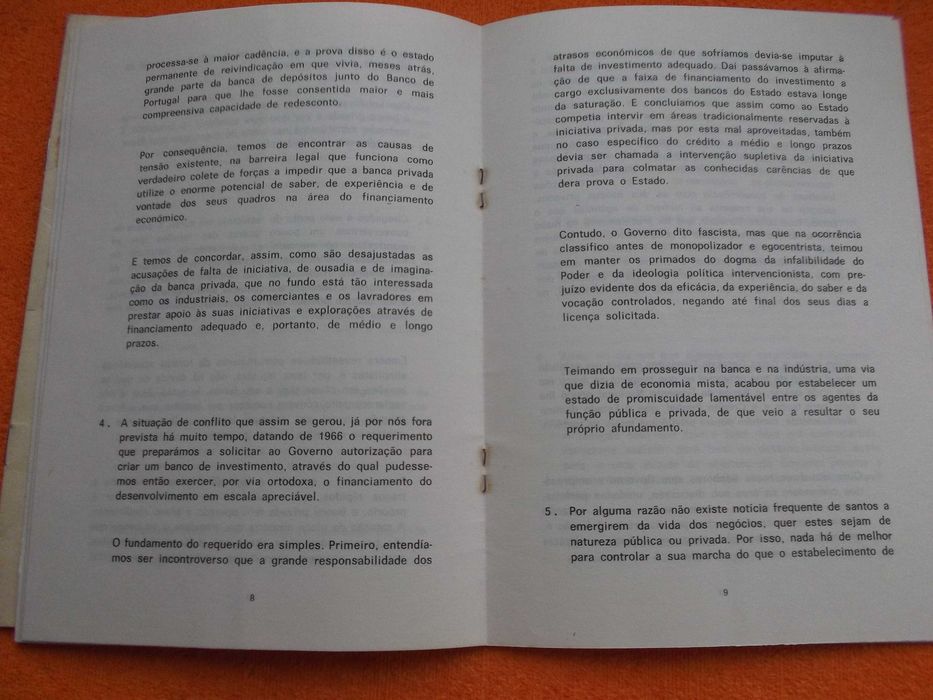 Discurso de António Champalimaud Banco Pinto & Sotto Mayor