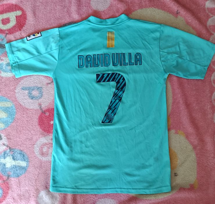 FC Barcelona sezon 2010/2011, David Villa,długość 70 cm szerokość 47