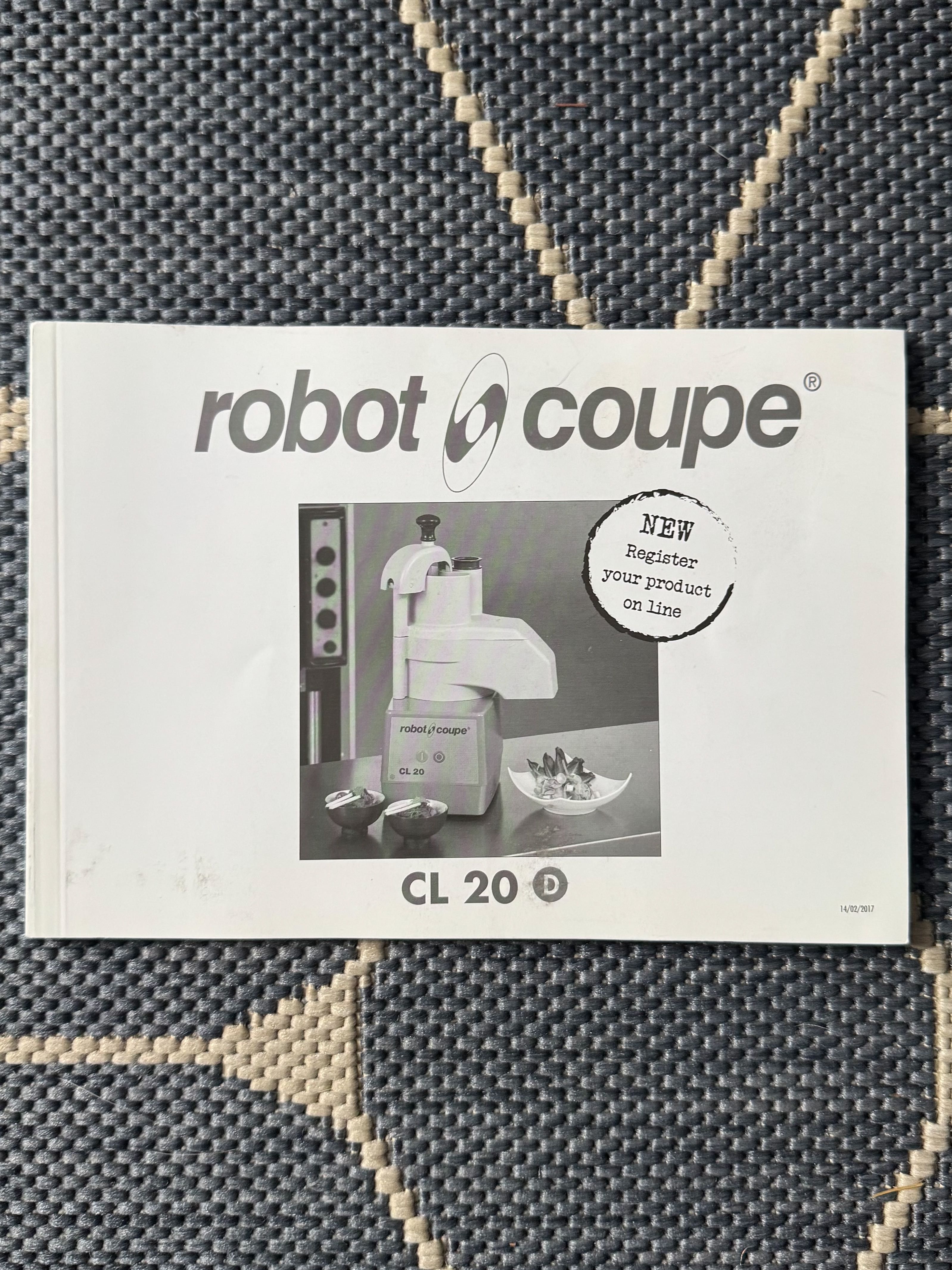 Szatkownica do warzyw | CL20 | Robot Coupe | P 0.4 KW, U 230 V