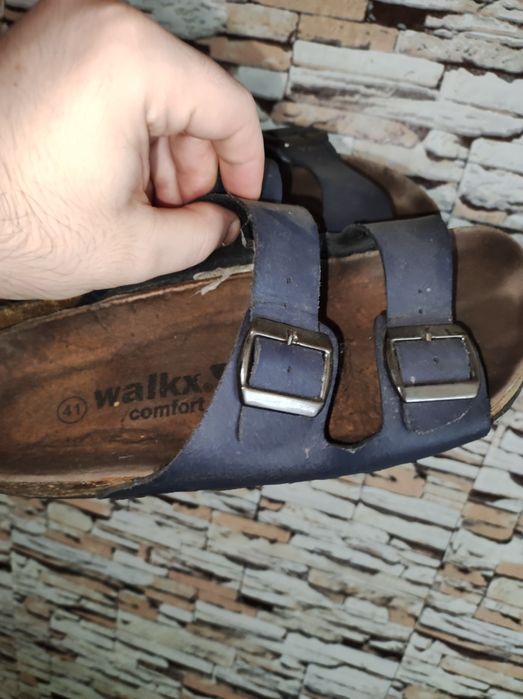 Шлепанцы от Walkx Comfort 41/26.5см. Кожа