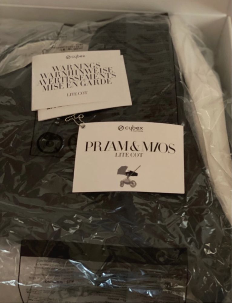 Alcofa Ligeira Cybex Lit Cot 2 em 1 para carrinhos Priam e Mios