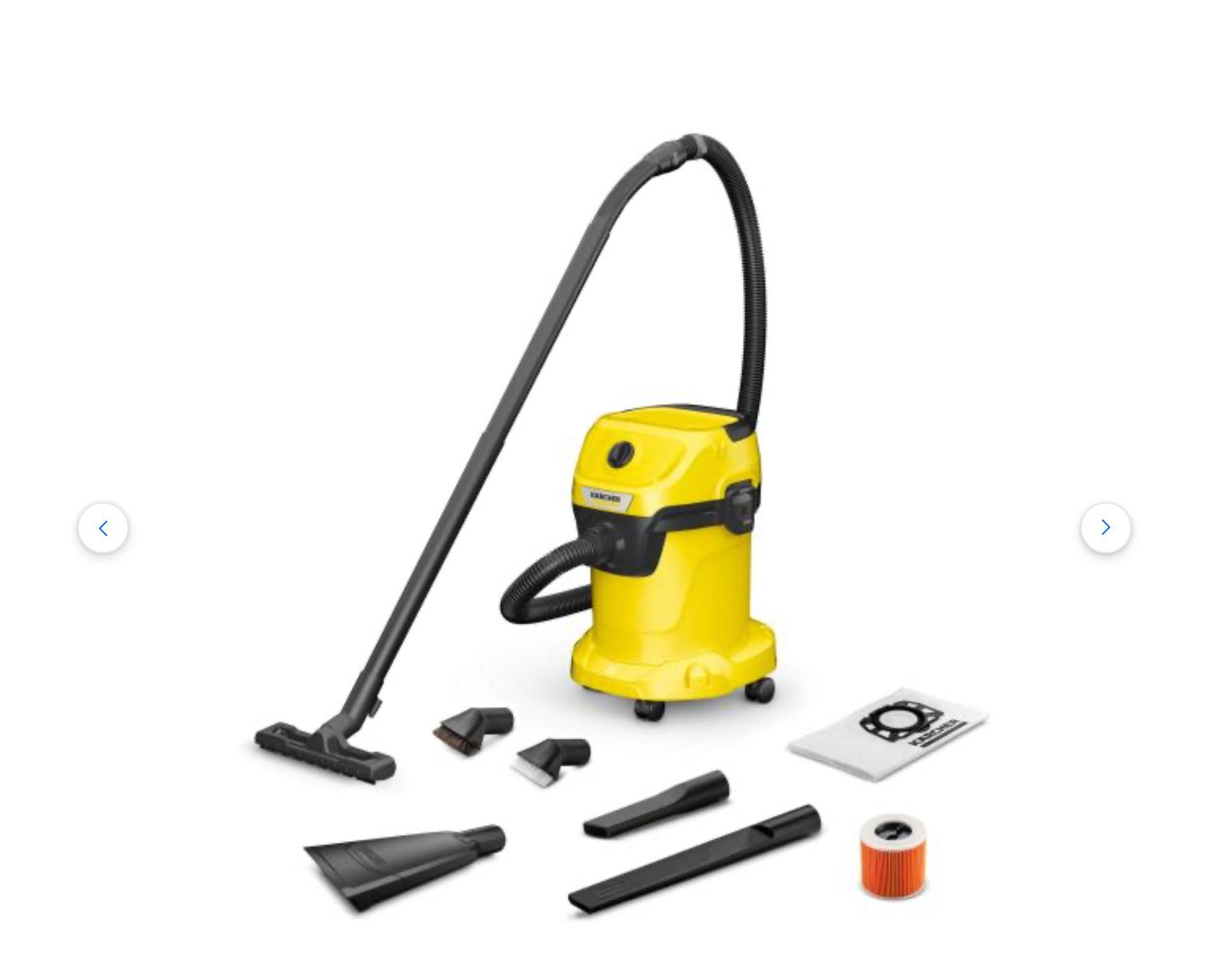 Промисловий пилосос Karcher WD 3 V-17/6/20 CAR 1.628-115.0 пылесос