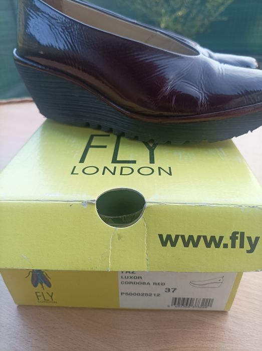 Buty czółenka fly yaz cordoba red 37