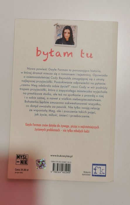 książki autorstwa Cecelia Ahern i Gayle Forman