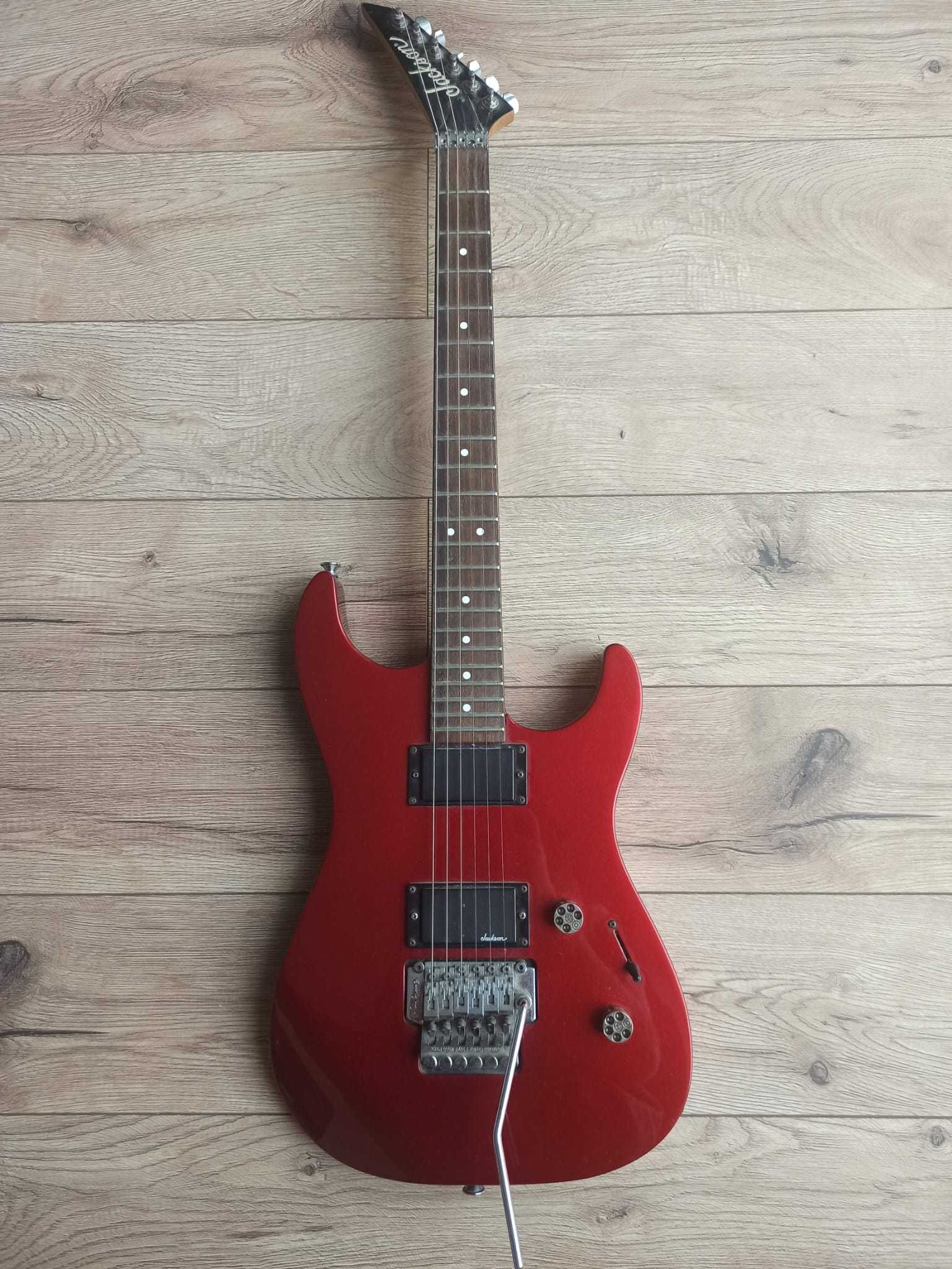 Gitara Jackson JS30 Dinky + Roland Cube 20-X + stojak + przewód