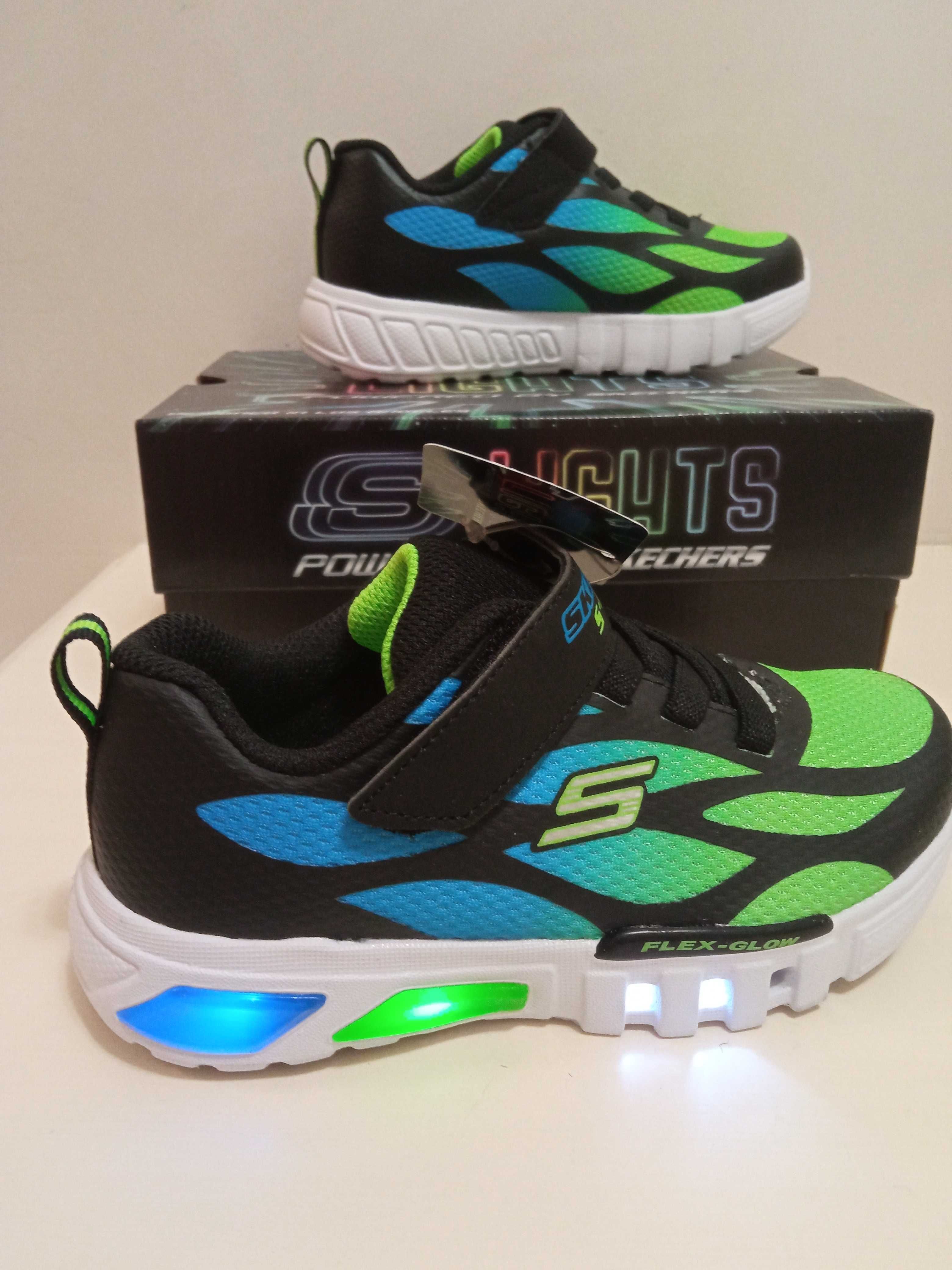 Кроссовки SKECHERS S Lights 25(17 см),33,5р(21,5 см)