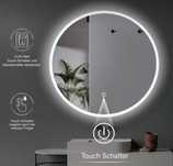 Lustro z podświetleniem Led HOKO 60 cm 3000K-6000K łazienka przedpokój