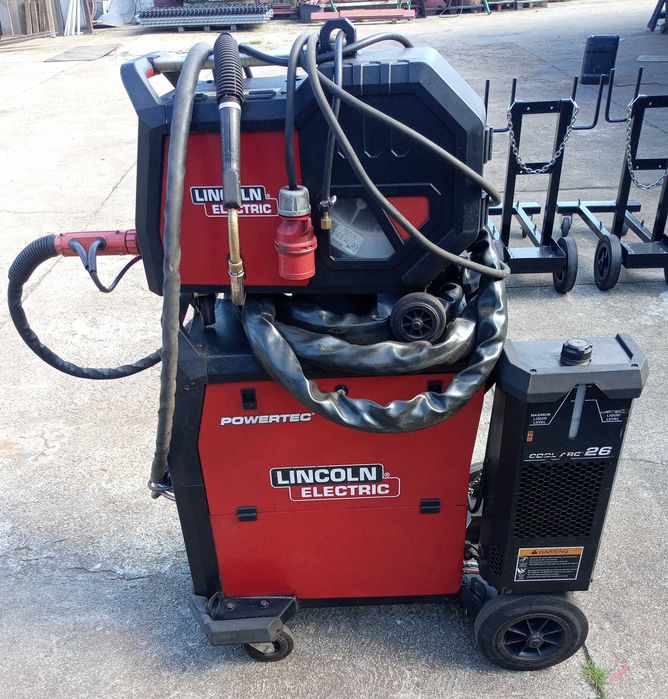 Linciln Powertech i420S+ LF56D+ COOLARC 26 synergia USB mig mag Kempii