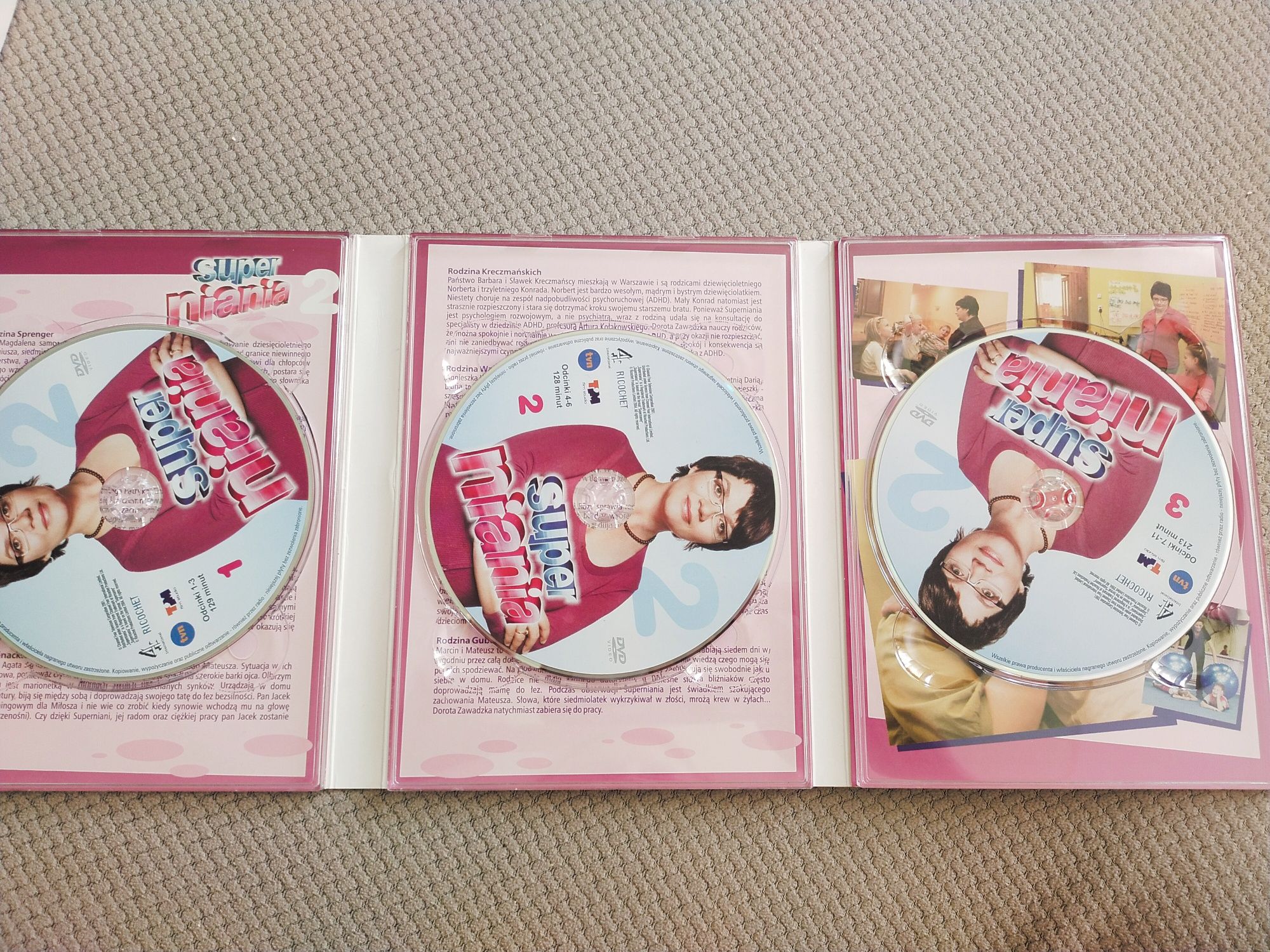Super Niania dvd 1, 2 i 3 część