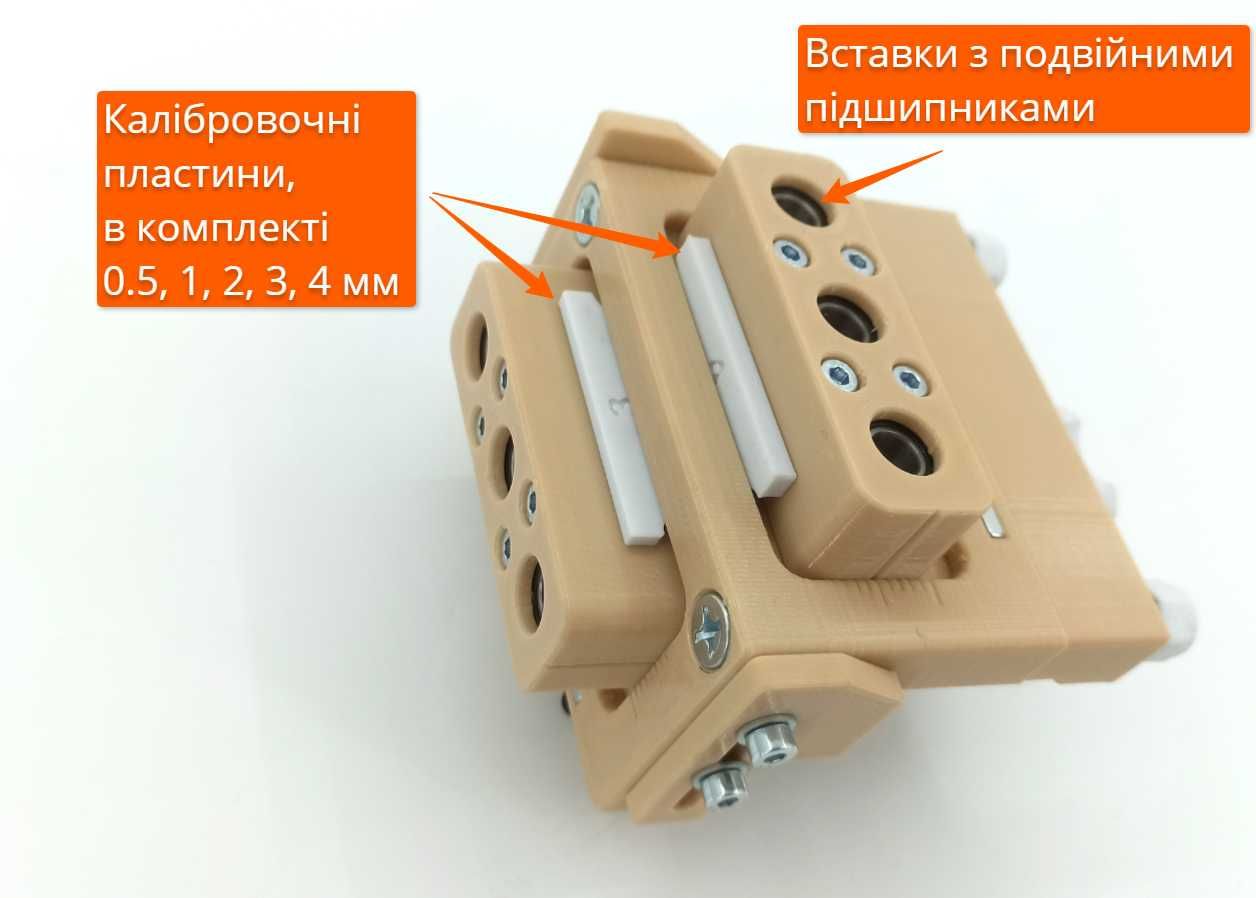 Кондуктор меблевий Г-подібний регульований під шкант конфірмат, прижим