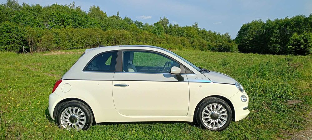 Fiat 500 Dolcevita bicolore bezwypadkowe, pierwszy właściciel PL salon