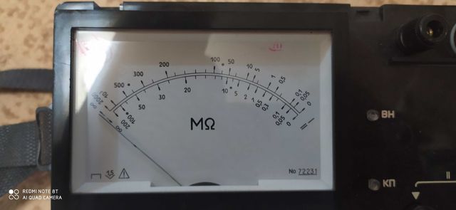 Мегаометр Ф4102/2-1М
