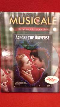 Across the Universe  DVD Nowy, DVD+książka, folia, unikat.