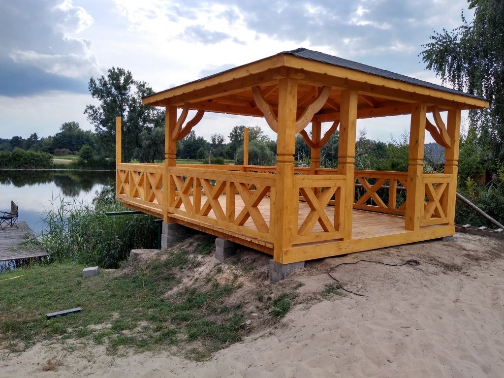 Altanka z tarasem 6x4
