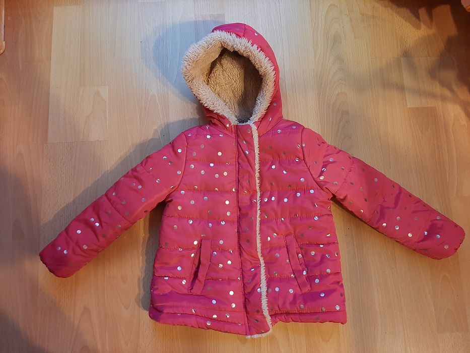 Kurtka zimowa dla dziewczynki rozmiar 104 Pepco