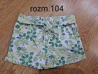 Krótkie spodenki rozm.104 2zl