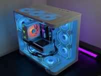 WHITE PC игровой компьютер свежий ПК (в наличии в Киеве) есть гарантия