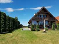 Piękny Dom w sercu Mazury Małkinie z prywatną plażą nad Jeziorem
