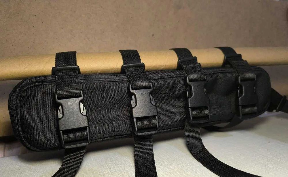 Посилена підрамна велосумка для акумулятора велосипеда АКБ на ременях