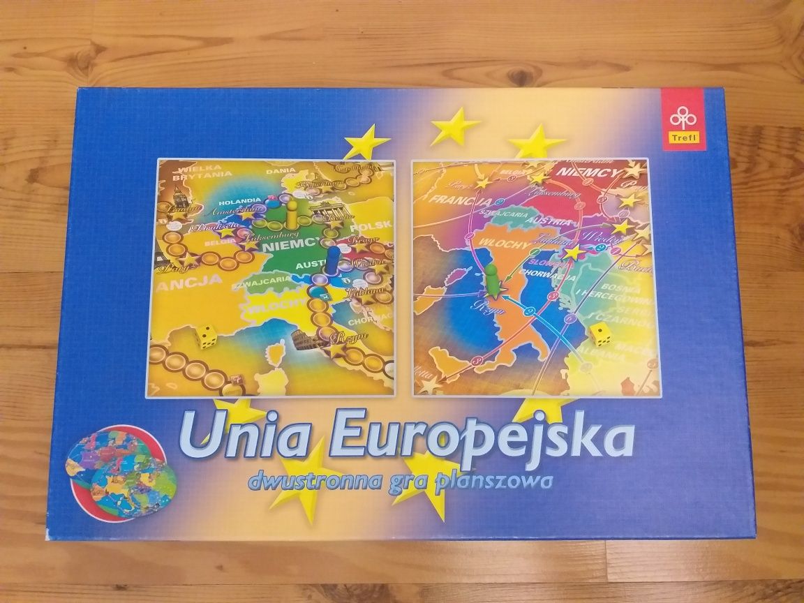 Gra planszowa edukacyjna Unia Europejska Trefl