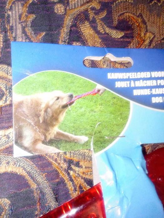 Жевательная игрушка для собак с 2 ручками Tollkuhn Германия