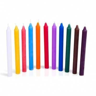 Velas 15cm cores