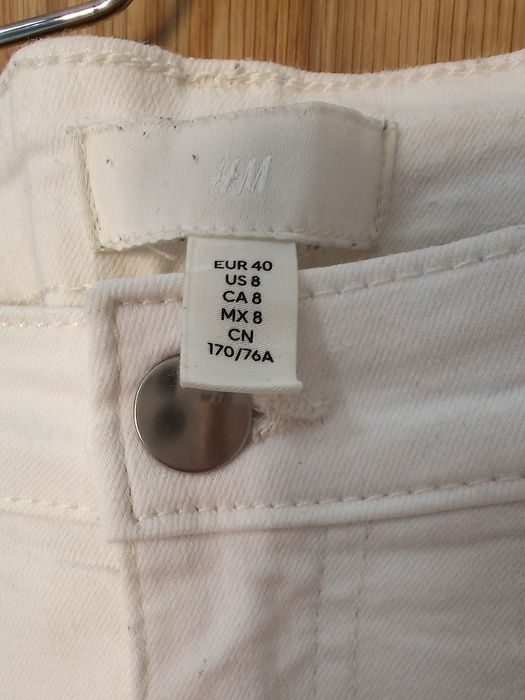 Calças brancas h&m