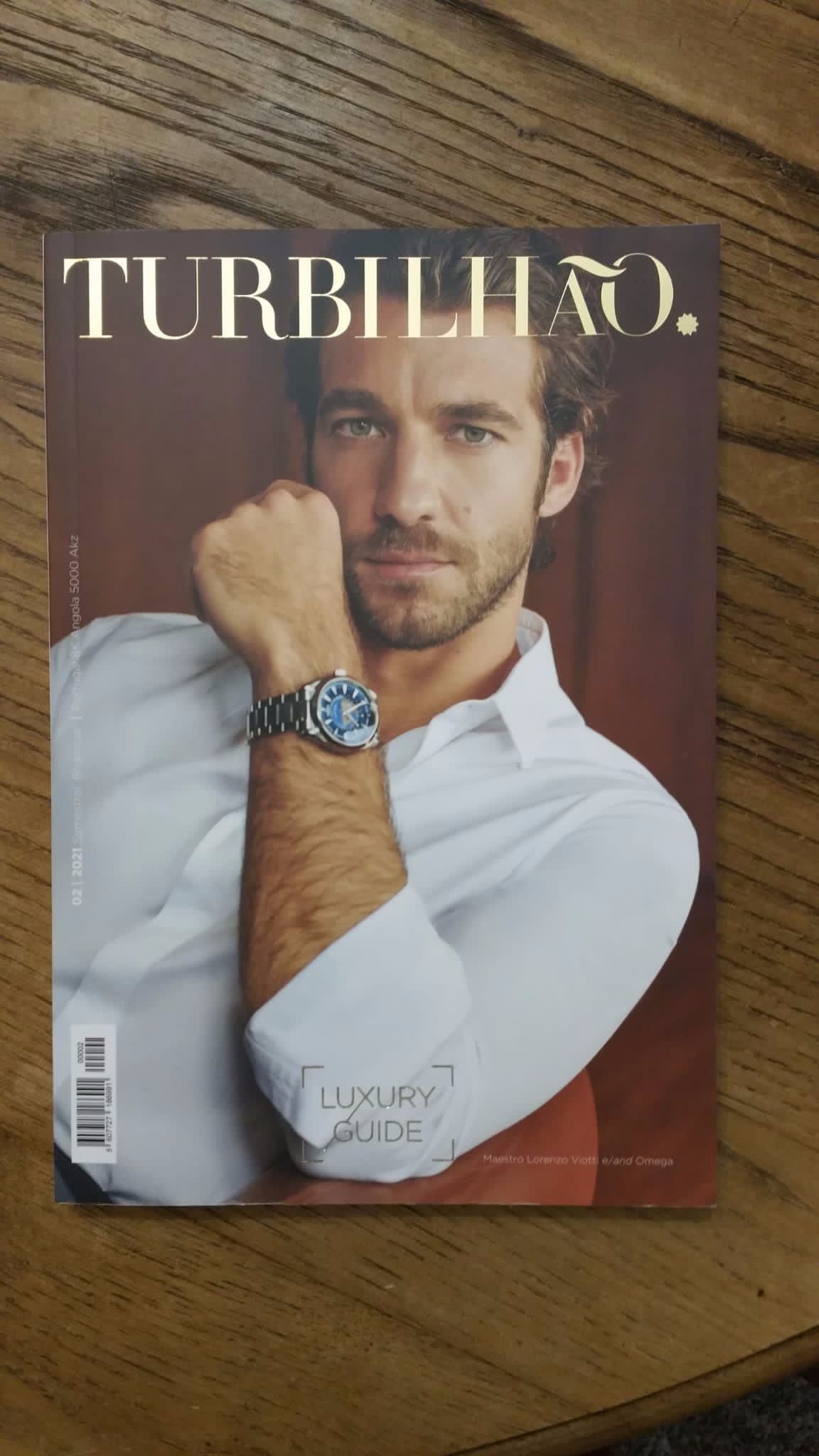 Revista Turbilhão de relógios de luxo catálogo