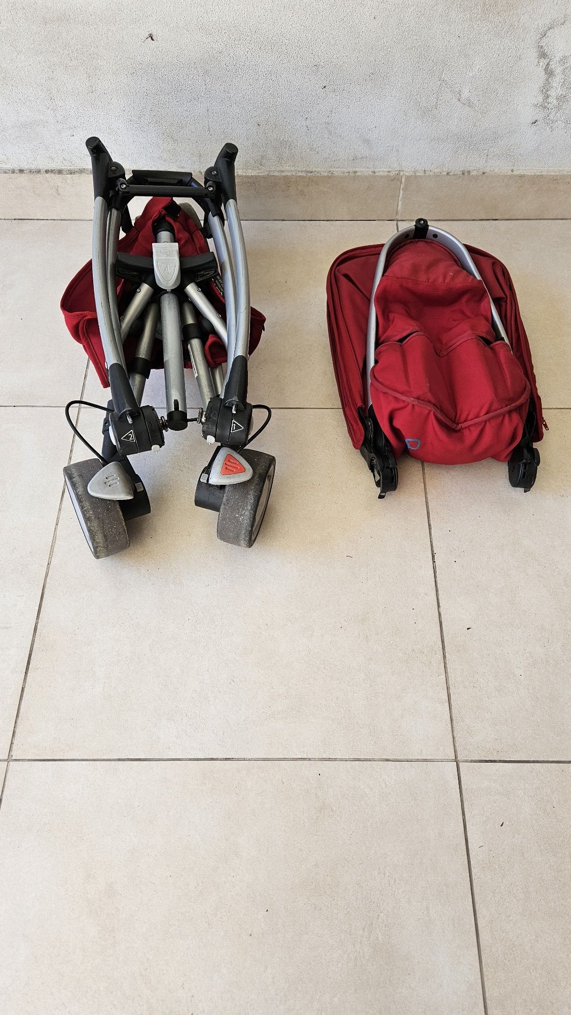 Carrinho Quinny Zapp Xtra2 + adaptadores cybex