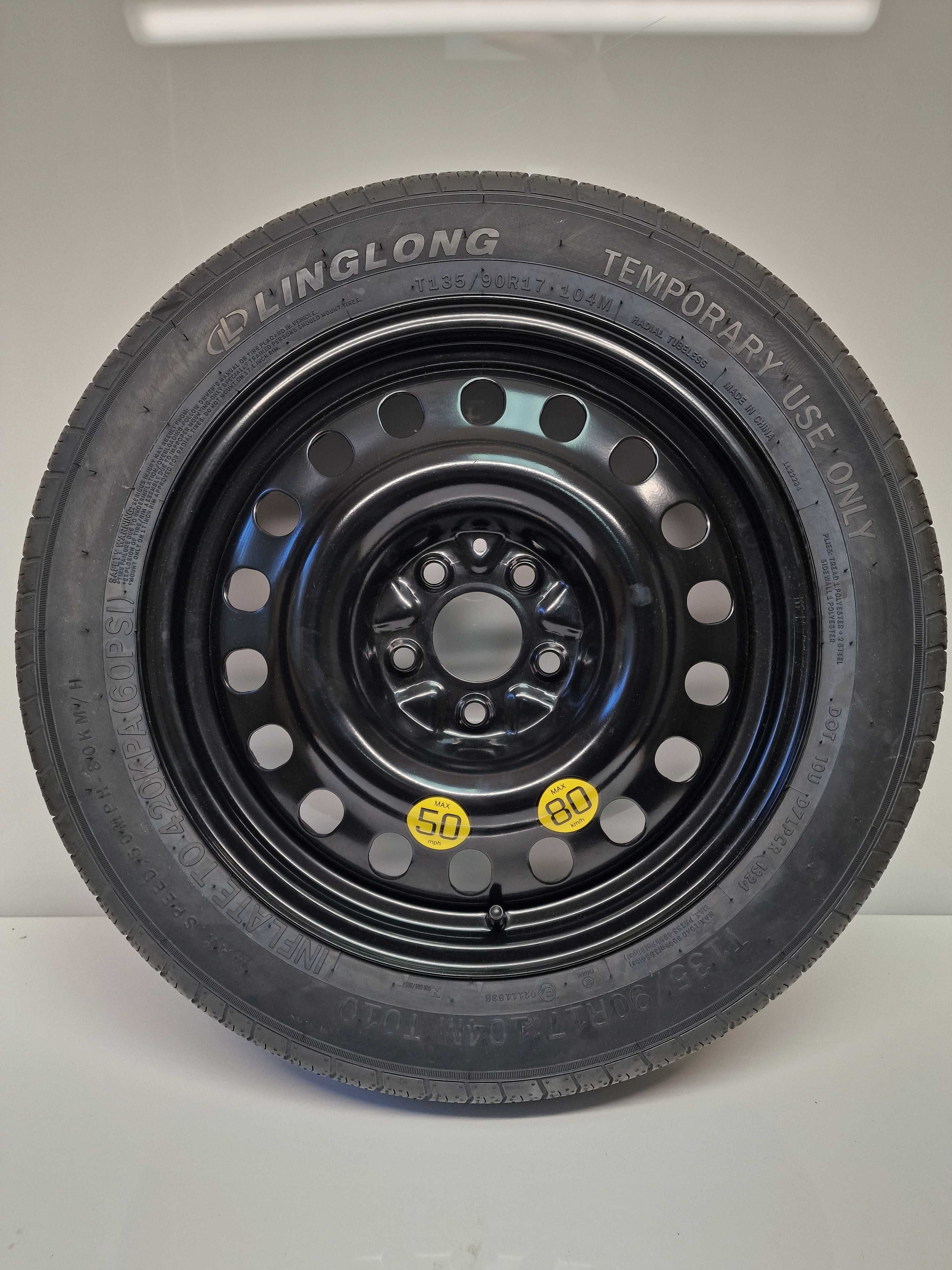 Koło dojazdowe -Dojazdówka  17"+ Zestaw Hyundai Kona- Tucson