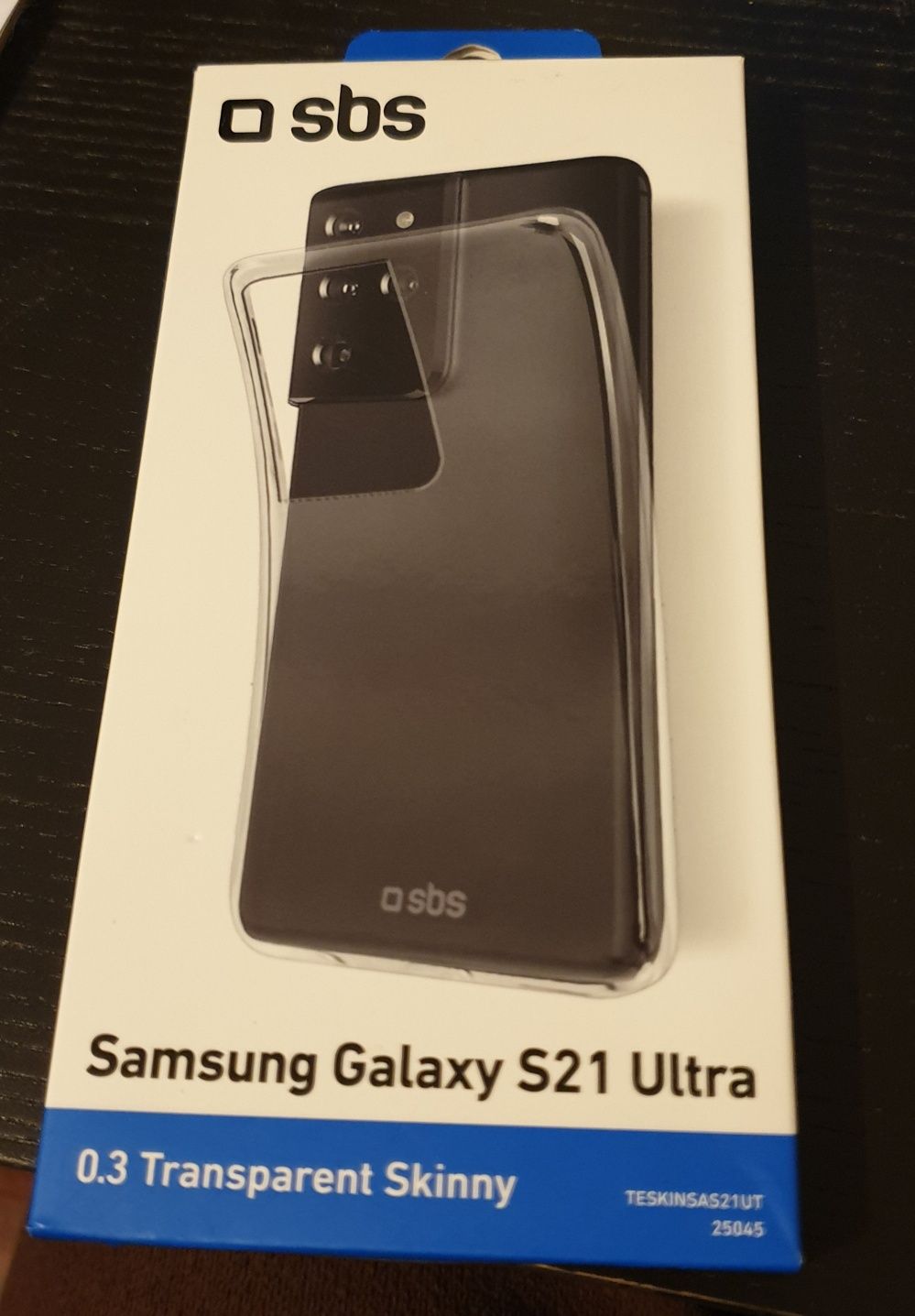 Capa transparente Samsung Galaxy S21 Ultra