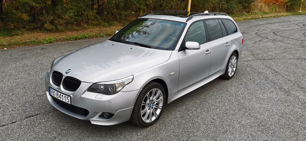 Bmw E61 Touring Mpakiet 530xd 3.0 Diesel M57 Xdrive oryginalny lakier