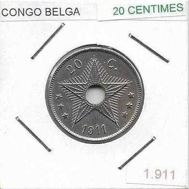 Moedas - - - Congo Belga