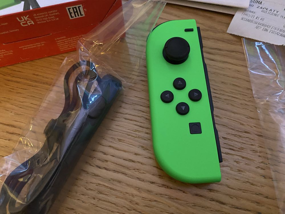 Joy Con Neon Oryginal Green/Zielony Nintendo SWITCH