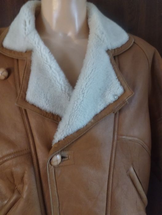 Kożuch krótki skóra pilotka