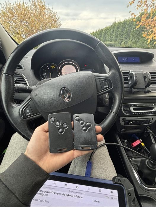 Dorabianie Kodowanie Kart Kluczy Renault Reno Clio Megane Scenic Lagun