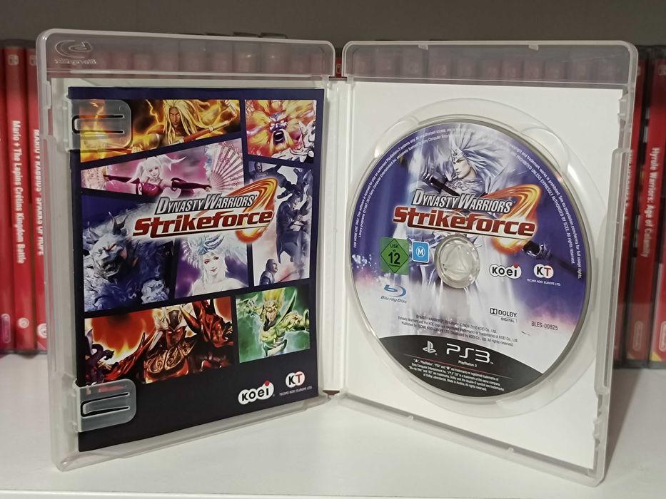 PS3 Jogos Dynasty Warriors 6 e Dynasty Warriors Strike Force