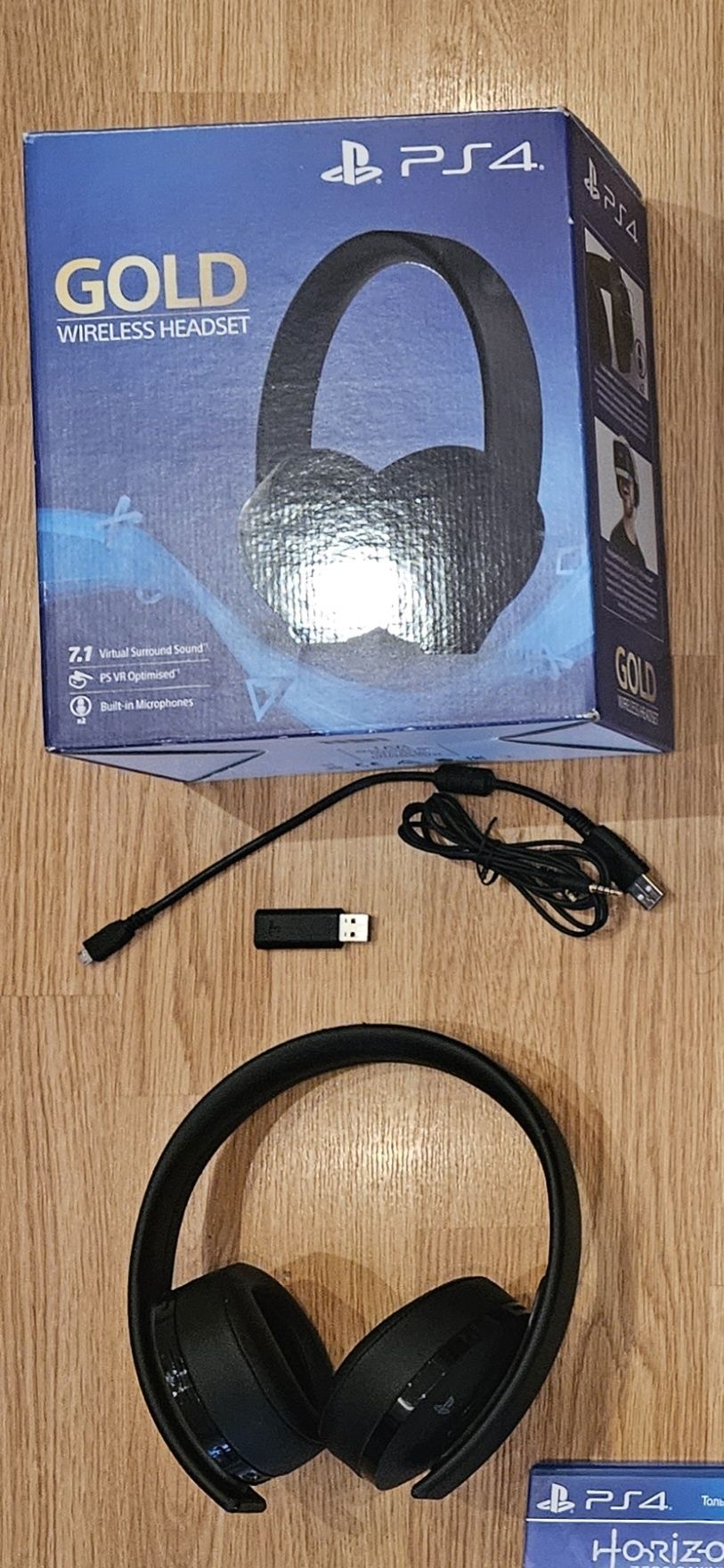 Геймпад і навушники для Playstation 4