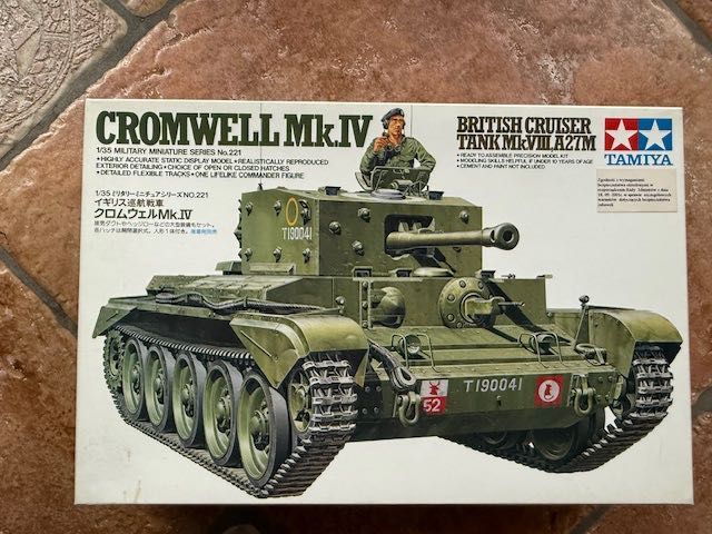 TAMIYA 35221 Cromwell Mk.IV wraz z metalową lufą