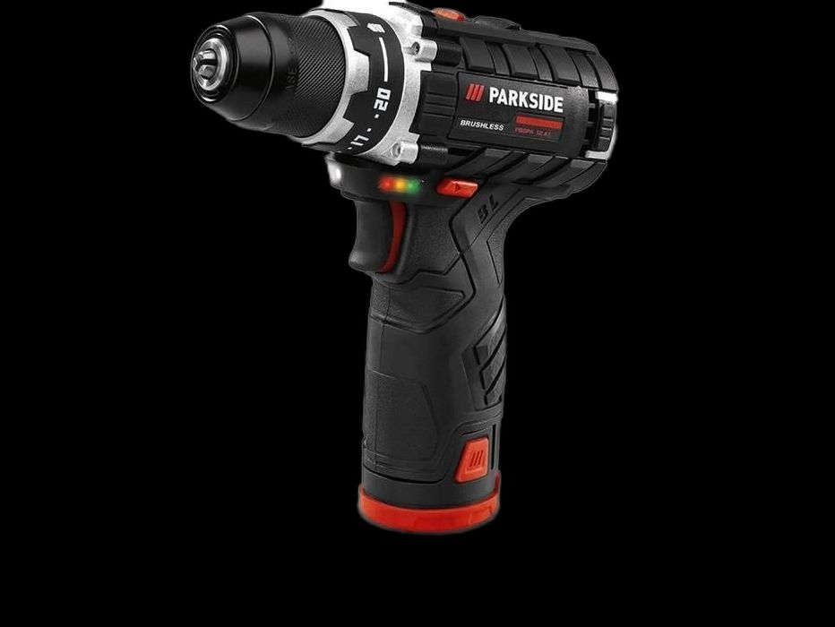 Wiertarko-wkrętarka Parkside 12V – uszkodzona, samo body