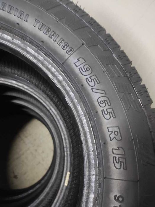 Opony zimowe zima bieżnikowane 195/65/15