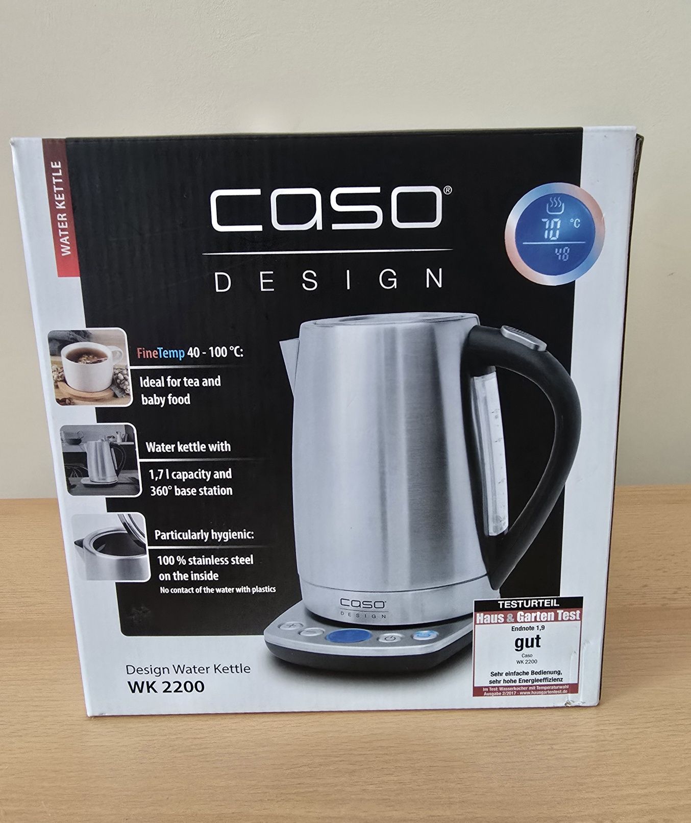 Czajnik elektryczny CASO Design WK 2200