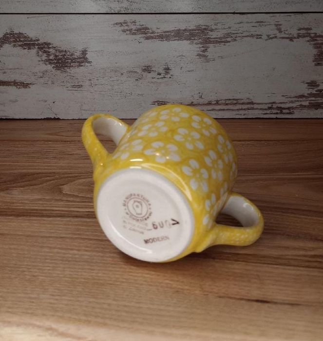 Kubek ceramiczny dla dziecka 200ml ceramika Bolesławiec