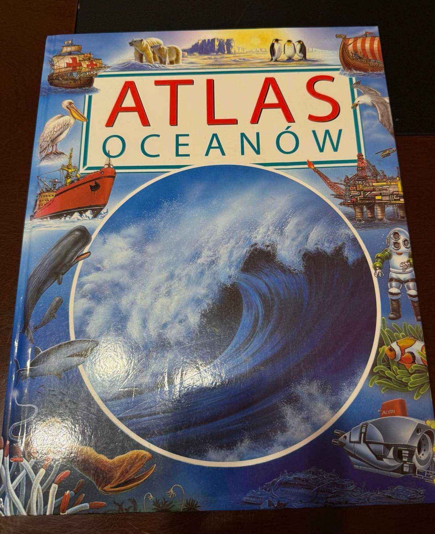 Książka Atlas oceanów