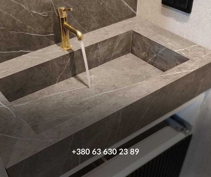 НЕДОРОГО Раковини, стільниці, полиці з керамограніту на замовлення