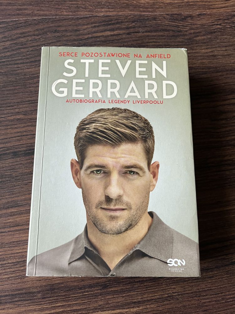 Ksiazka biografia Stevena Gerrarda