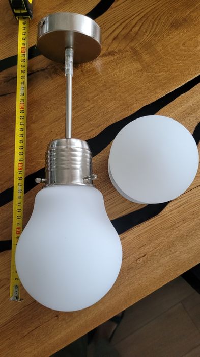 Zestaw lamp łazienkowych żyrandol +kinkiet